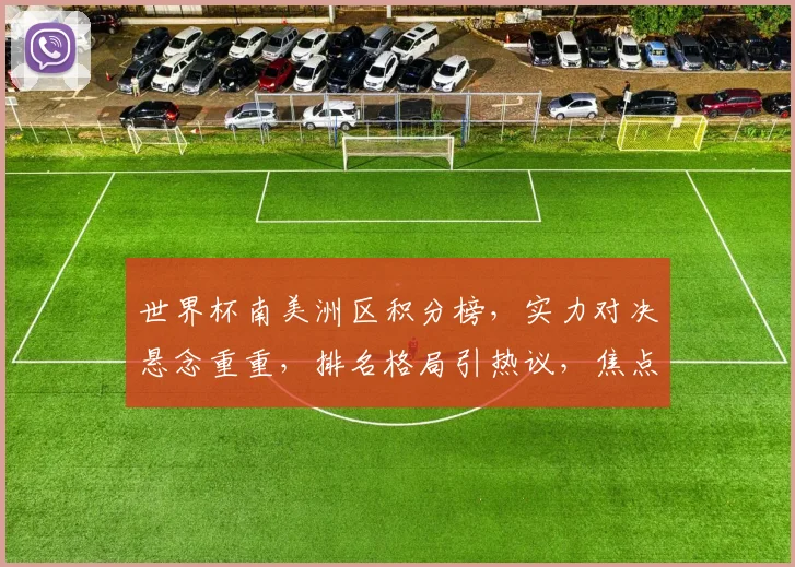 世界杯南美洲区积分榜，实力对决悬念重重，排名格局引热议，焦点战在即